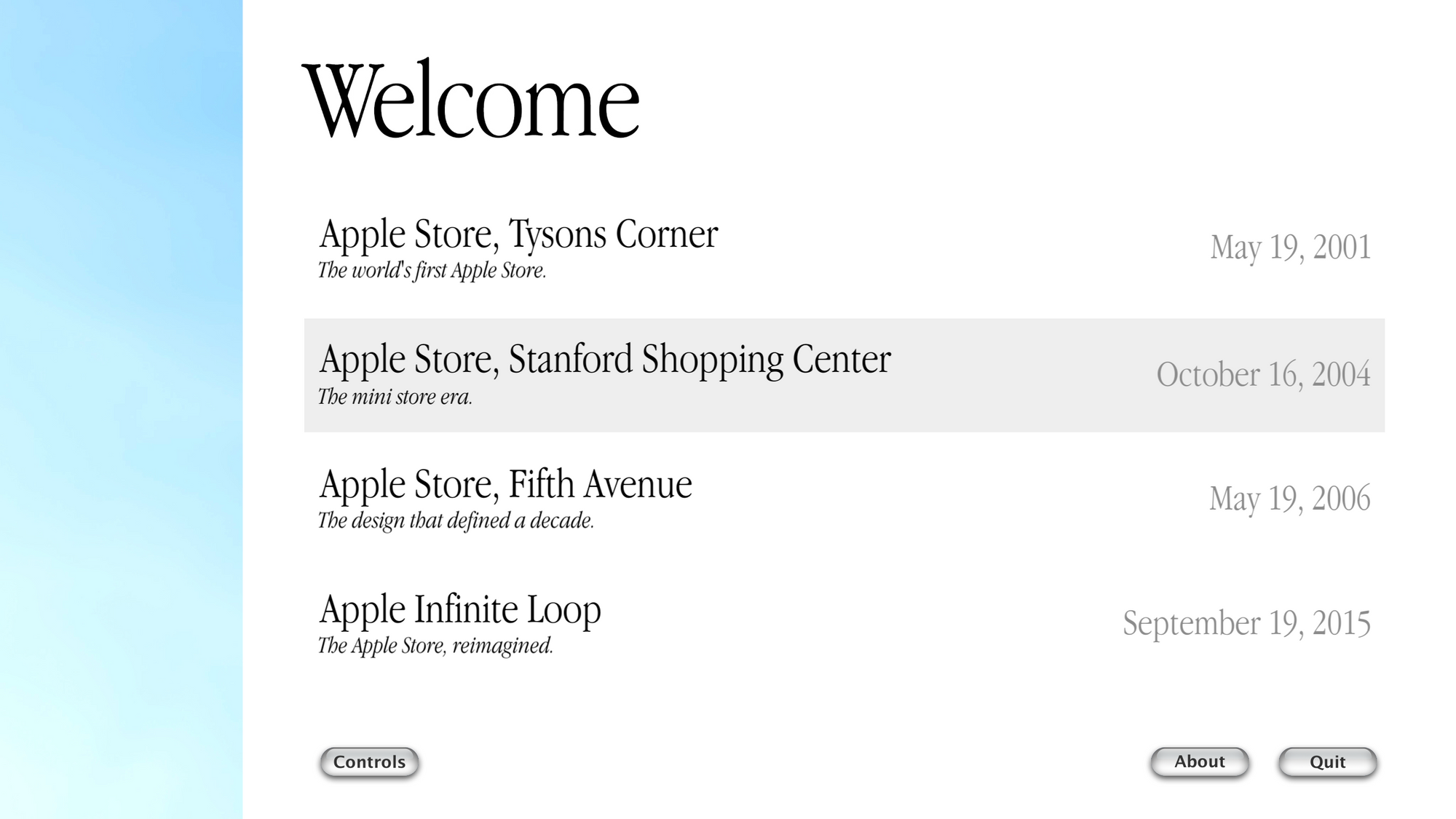 Apple Store 時光機
